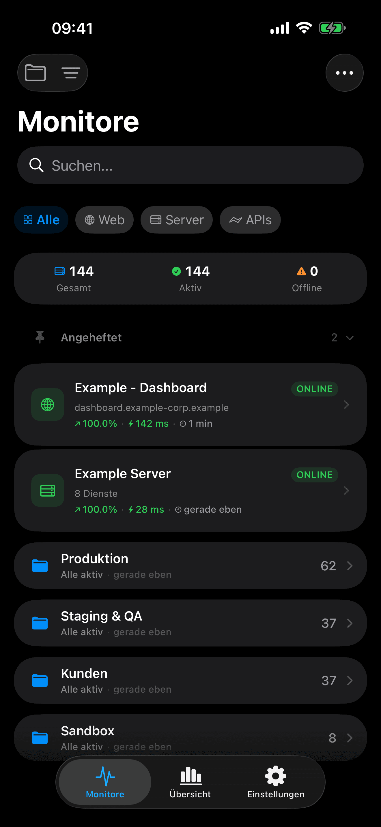 Überwachen und steuern Sie Ihre Infrastruktur 3
