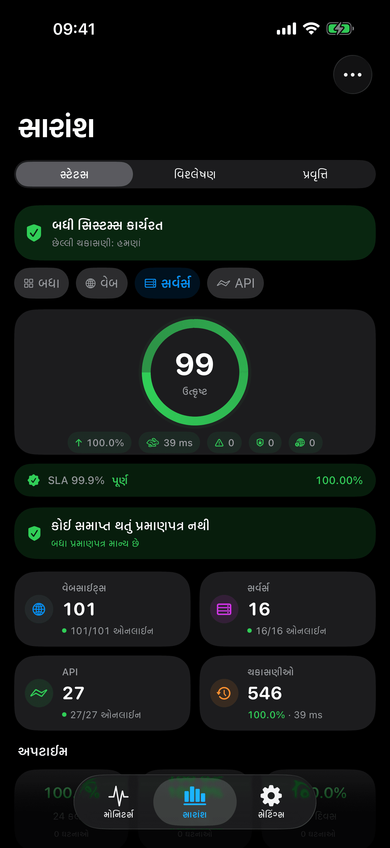 તમારા ઇન્ફ્રાસ્ટ્રક્ચરને મોનિટર અને નિયંત્રિત કરો 7