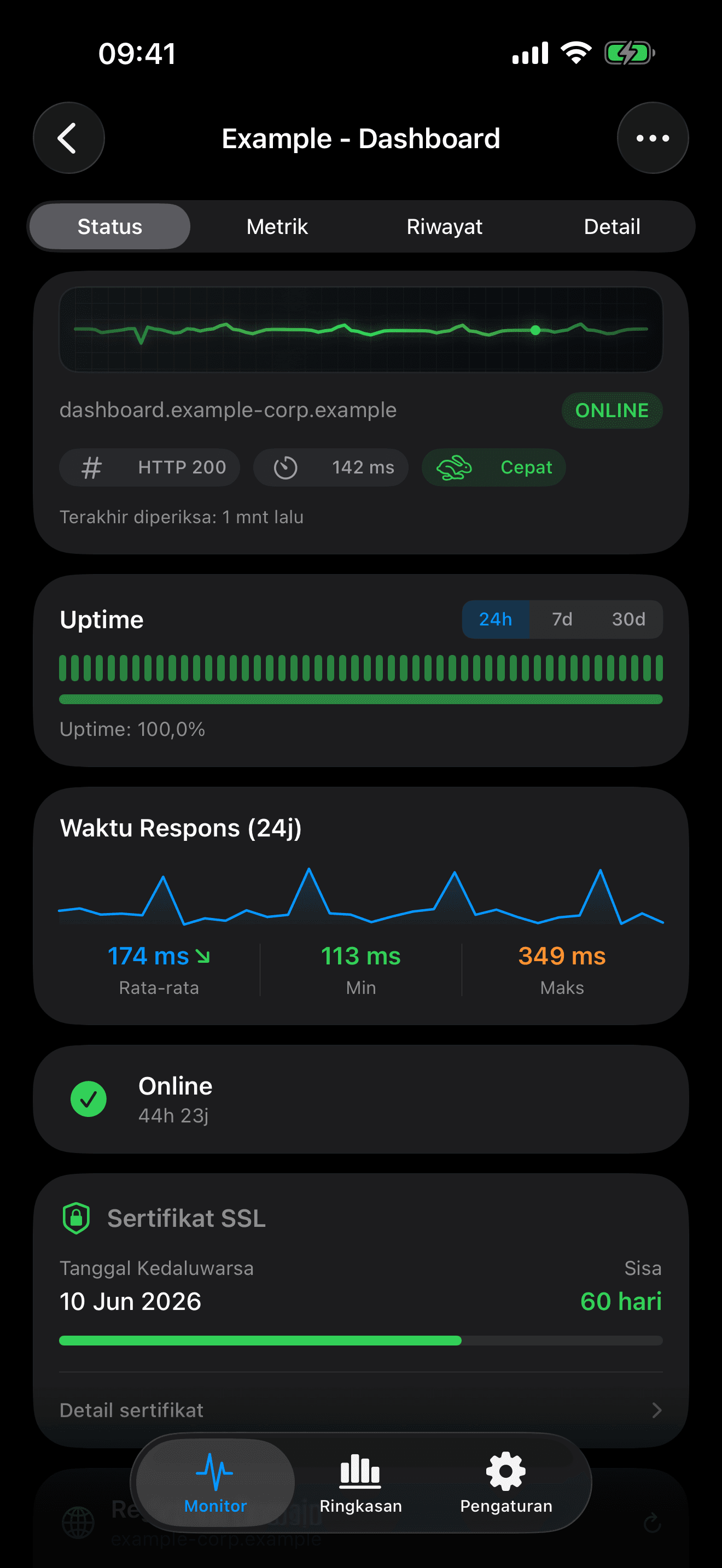 Pantau dan kendalikan infrastruktur Anda 2
