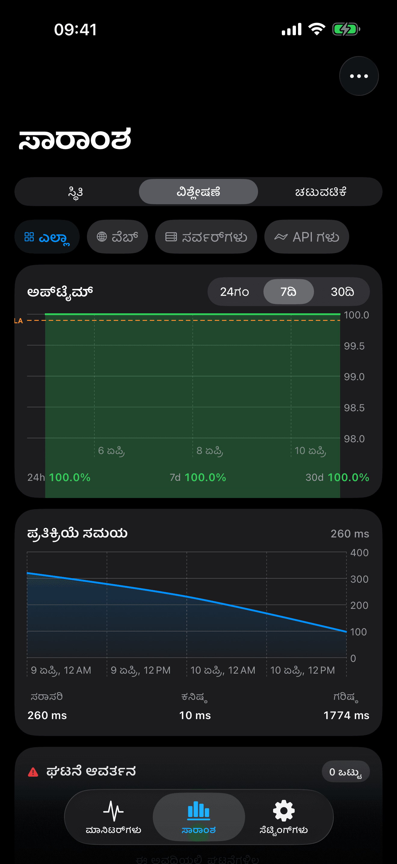 ನಿಮ್ಮ ಮೂಲಸೌಕರ್ಯವನ್ನು ಮಾನಿಟರ್ ಮಾಡಿ ಮತ್ತು ನಿಯಂತ್ರಿಸಿ 8