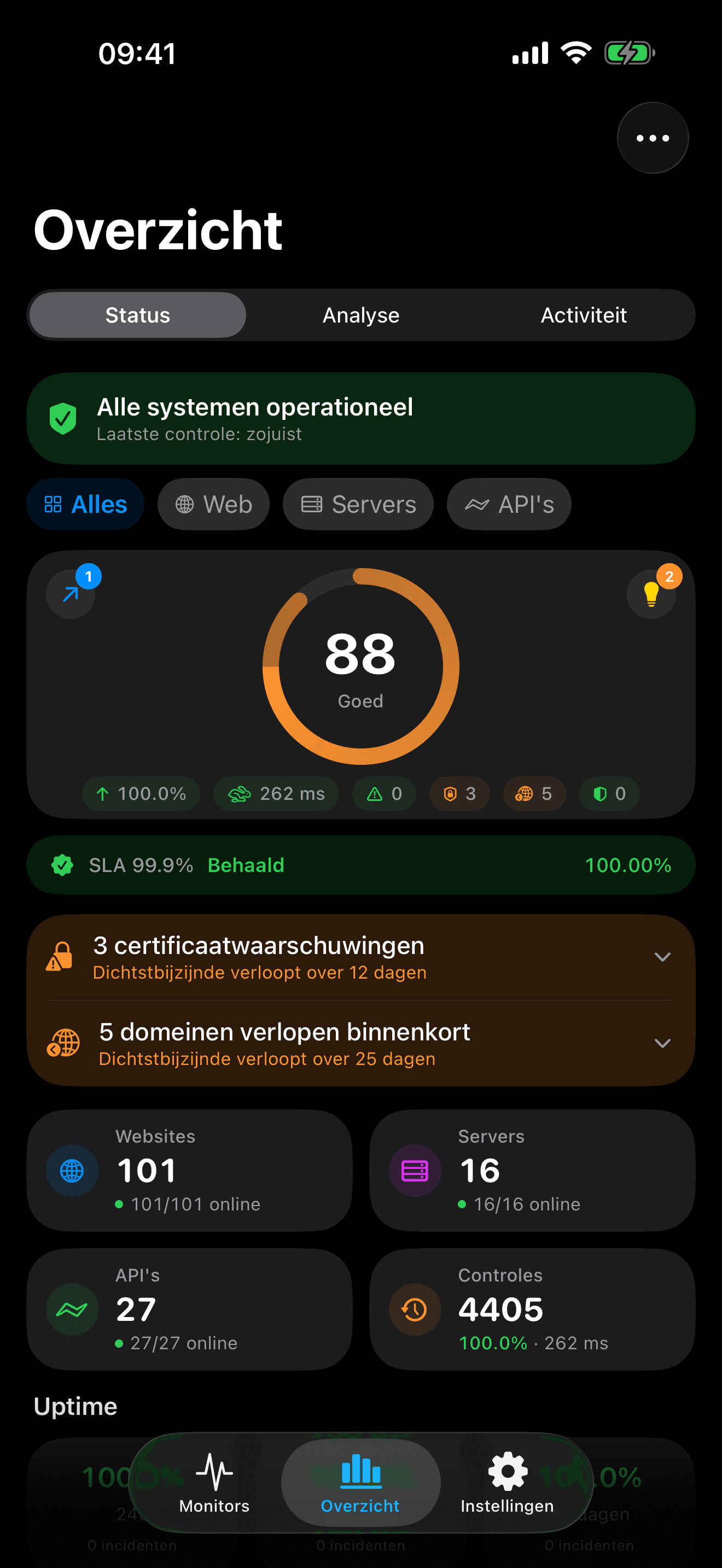 Monitor en beheer je infrastructuur 1