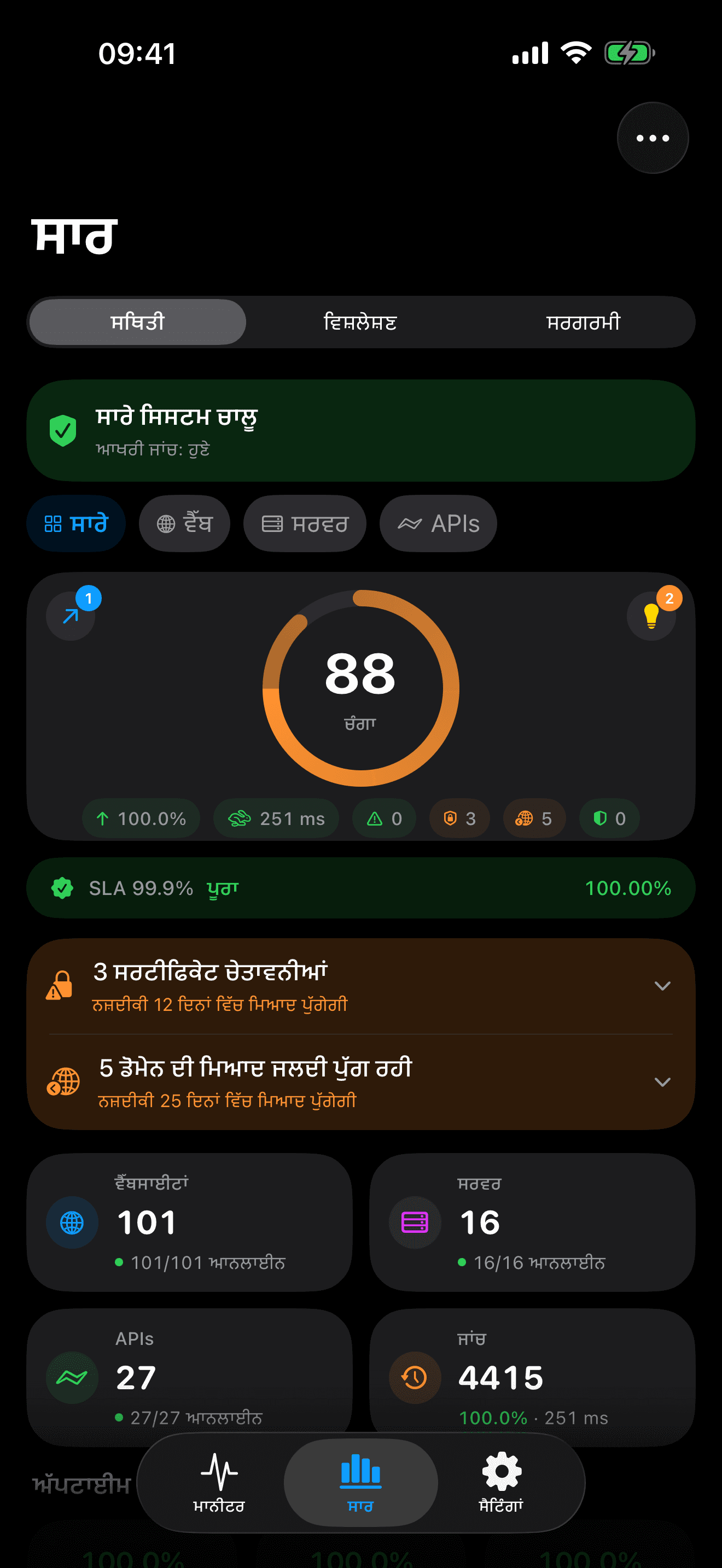 ਆਪਣੇ ਬੁਨਿਆਦੀ ਢਾਂਚੇ ਨੂੰ ਮਾਨੀਟਰ ਅਤੇ ਕੰਟਰੋਲ ਕਰੋ 1