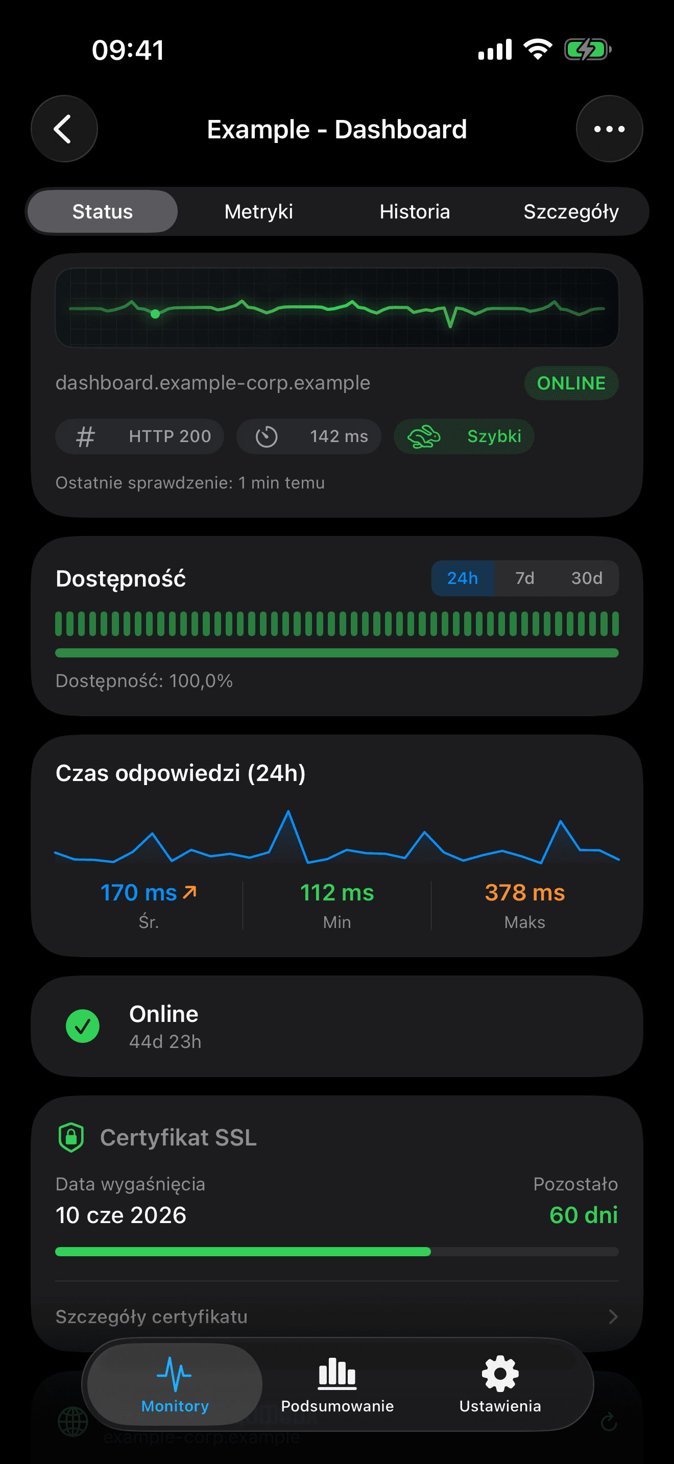 Monitoruj i kontroluj swoją infrastrukturę 2