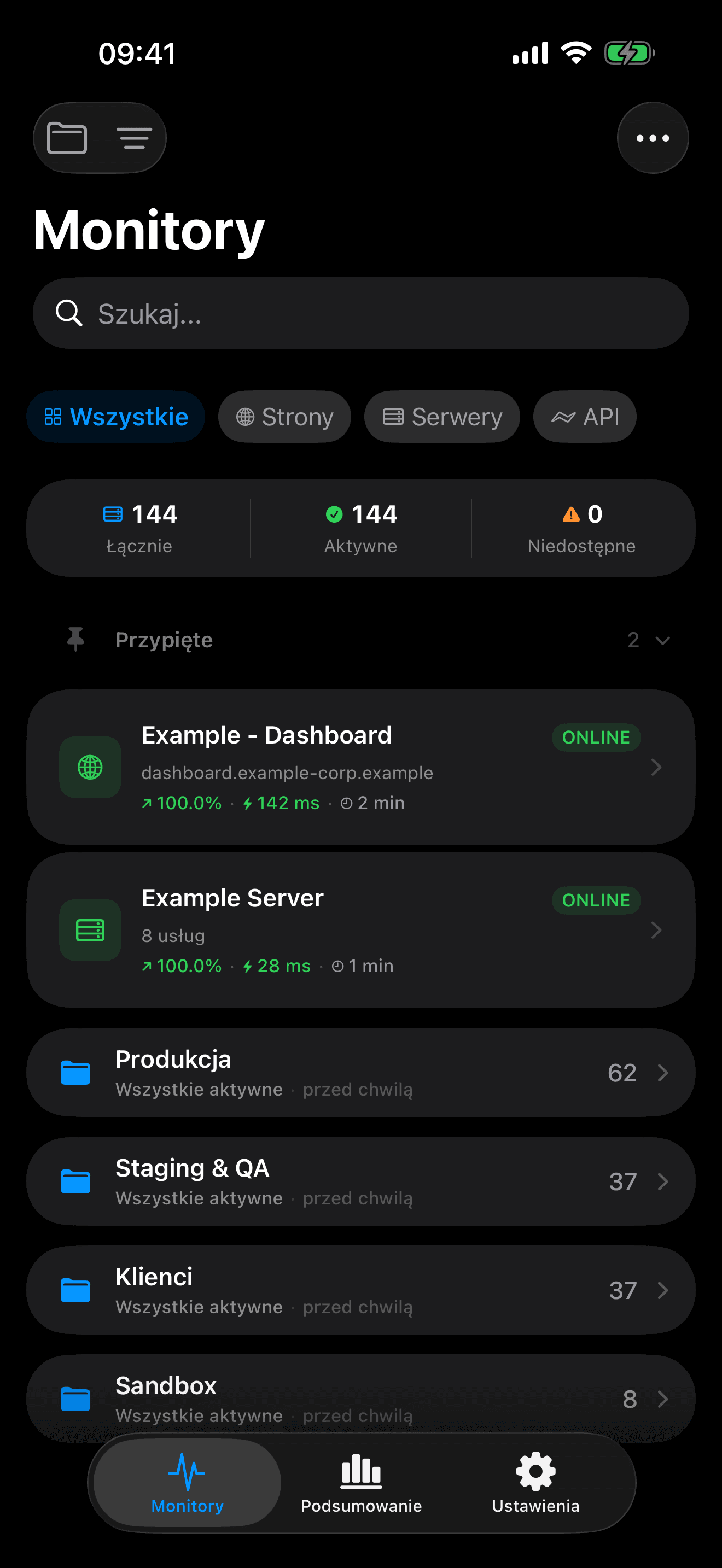 Monitoruj i kontroluj swoją infrastrukturę 3