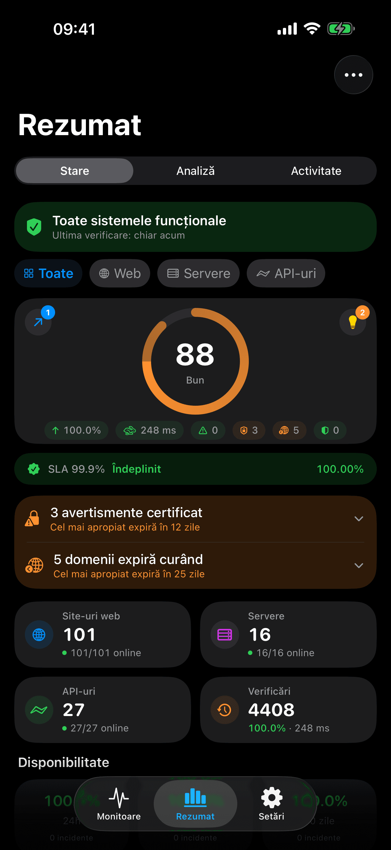 Monitorizează și controlează-ți infrastructura 1