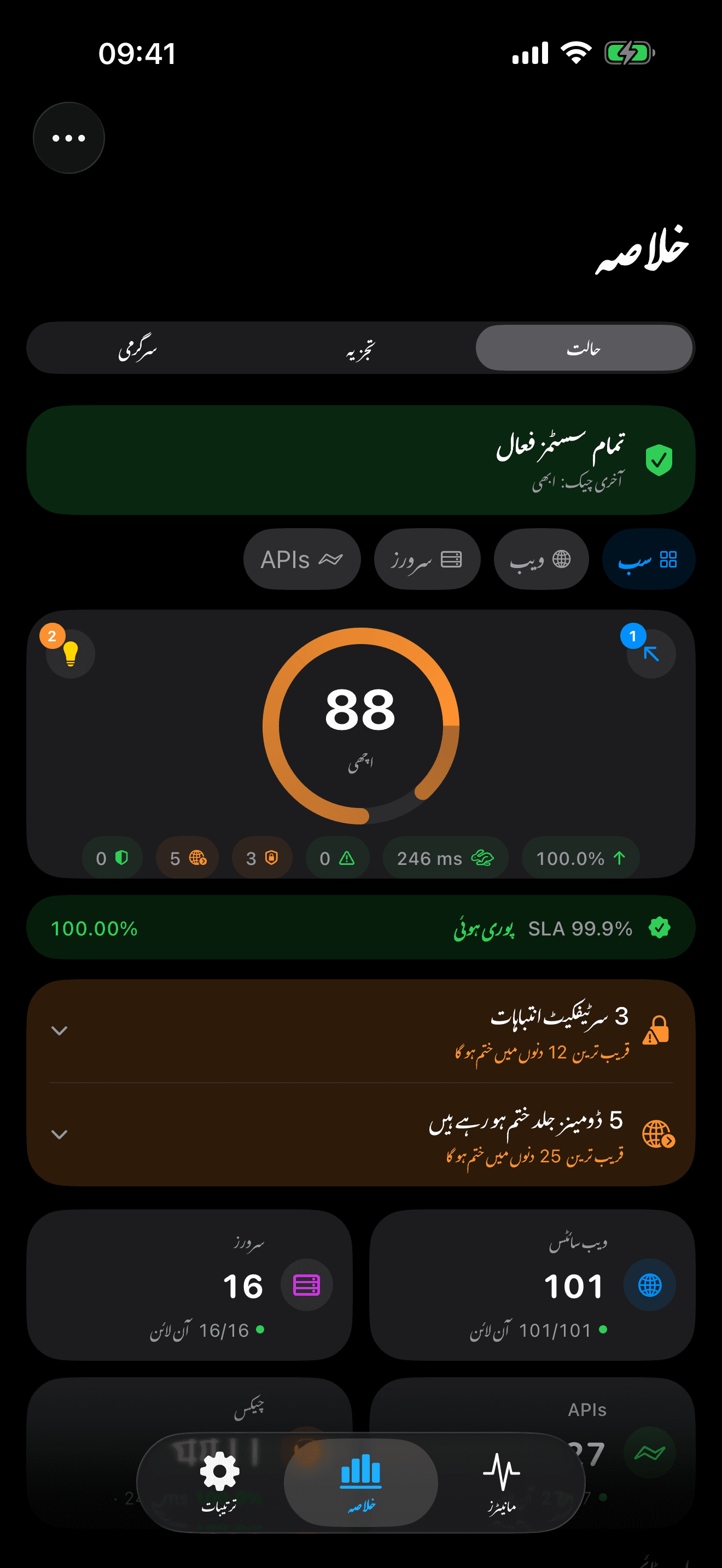 اپنے بنیادی ڈھانچے کی نگرانی اور کنٹرول کریں 1