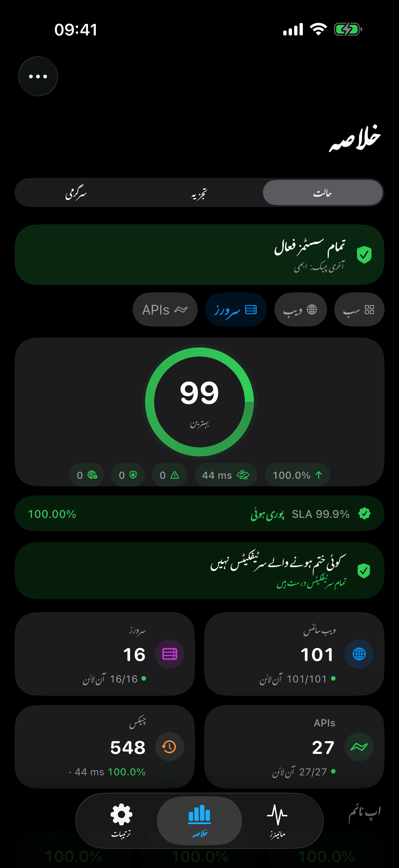 اپنے بنیادی ڈھانچے کی نگرانی اور کنٹرول کریں 7