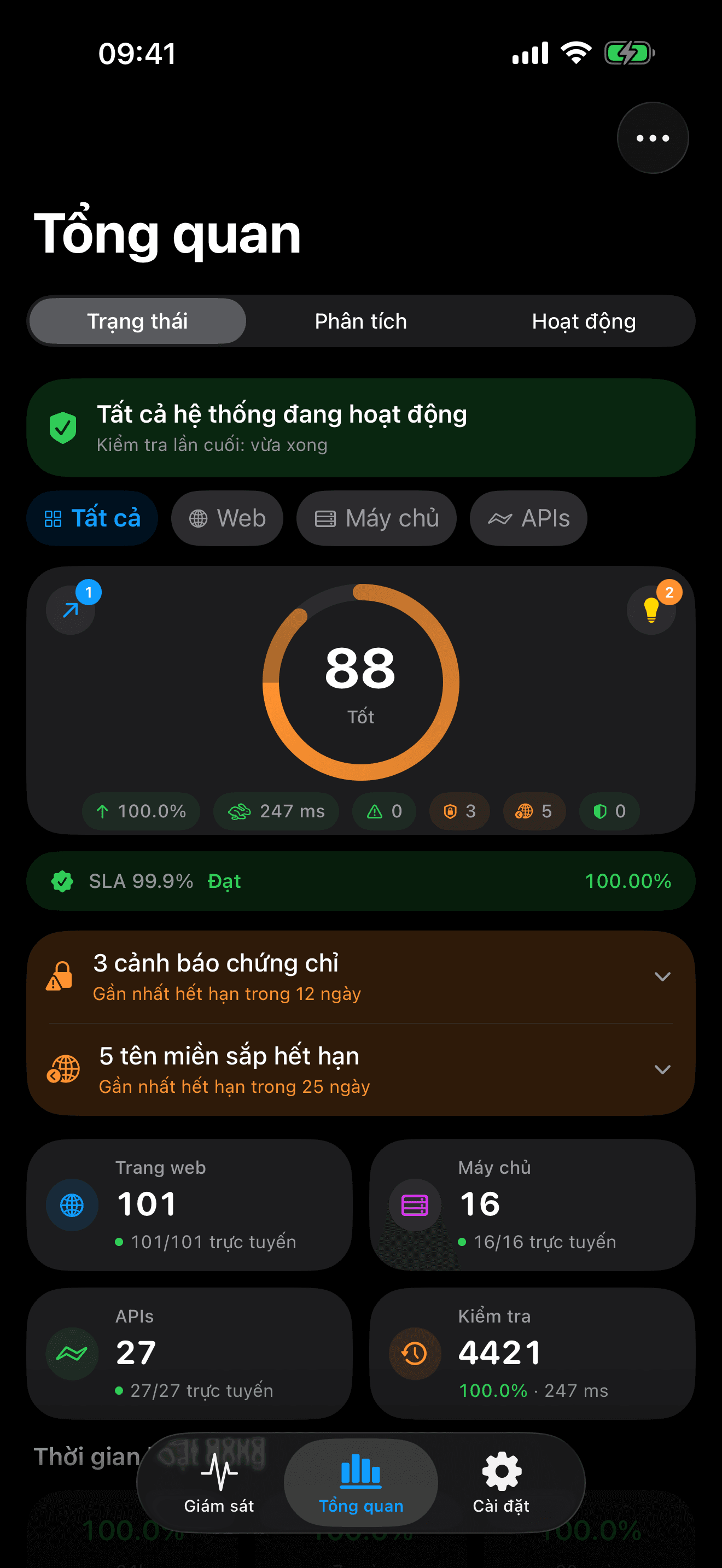 Giám sát và kiểm soát hạ tầng của bạn 1