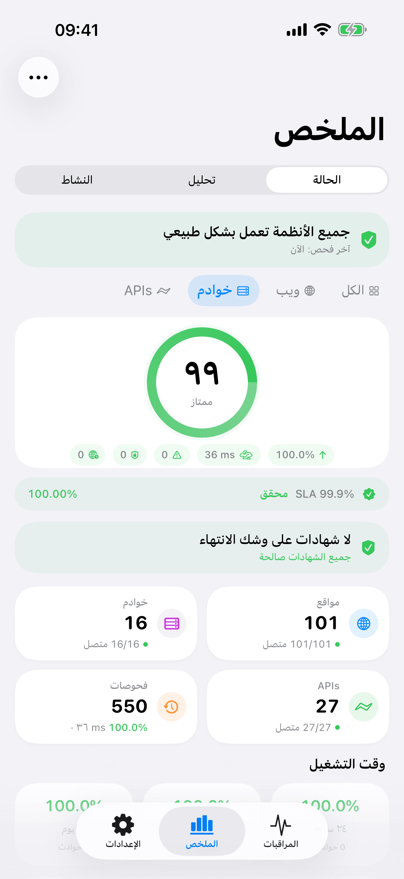 راقب وتحكم في بنيتك التحتية 7