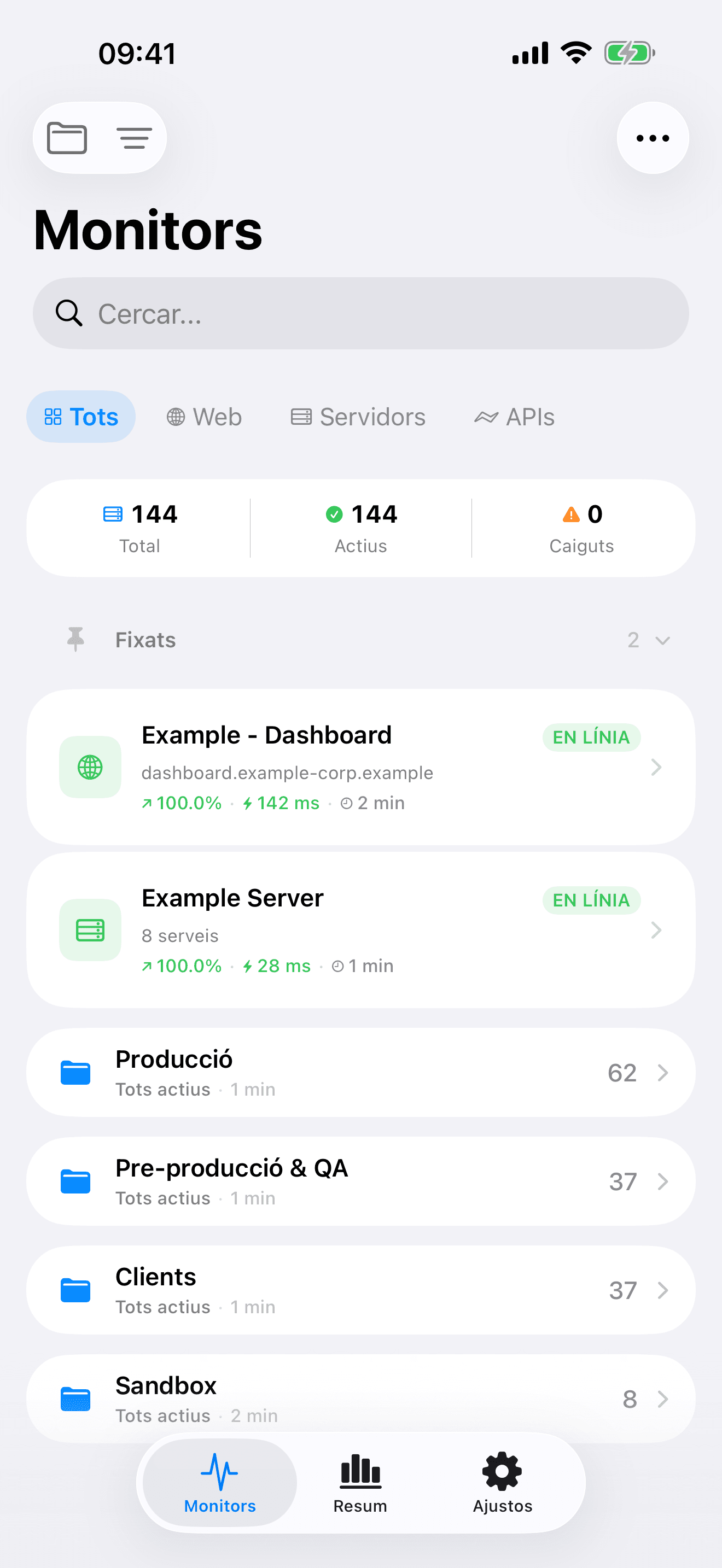 Monitora i controla la teva infraestructura 3