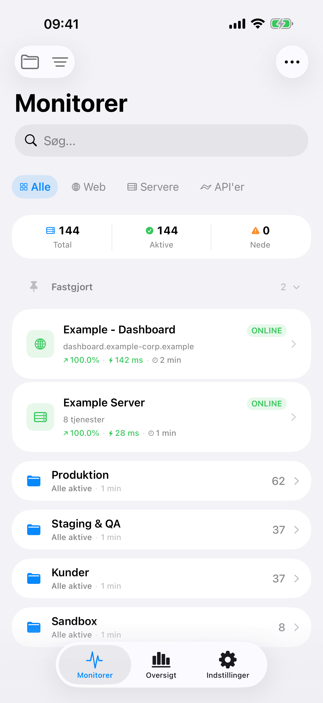 Overvåg og kontrollér din infrastruktur 3