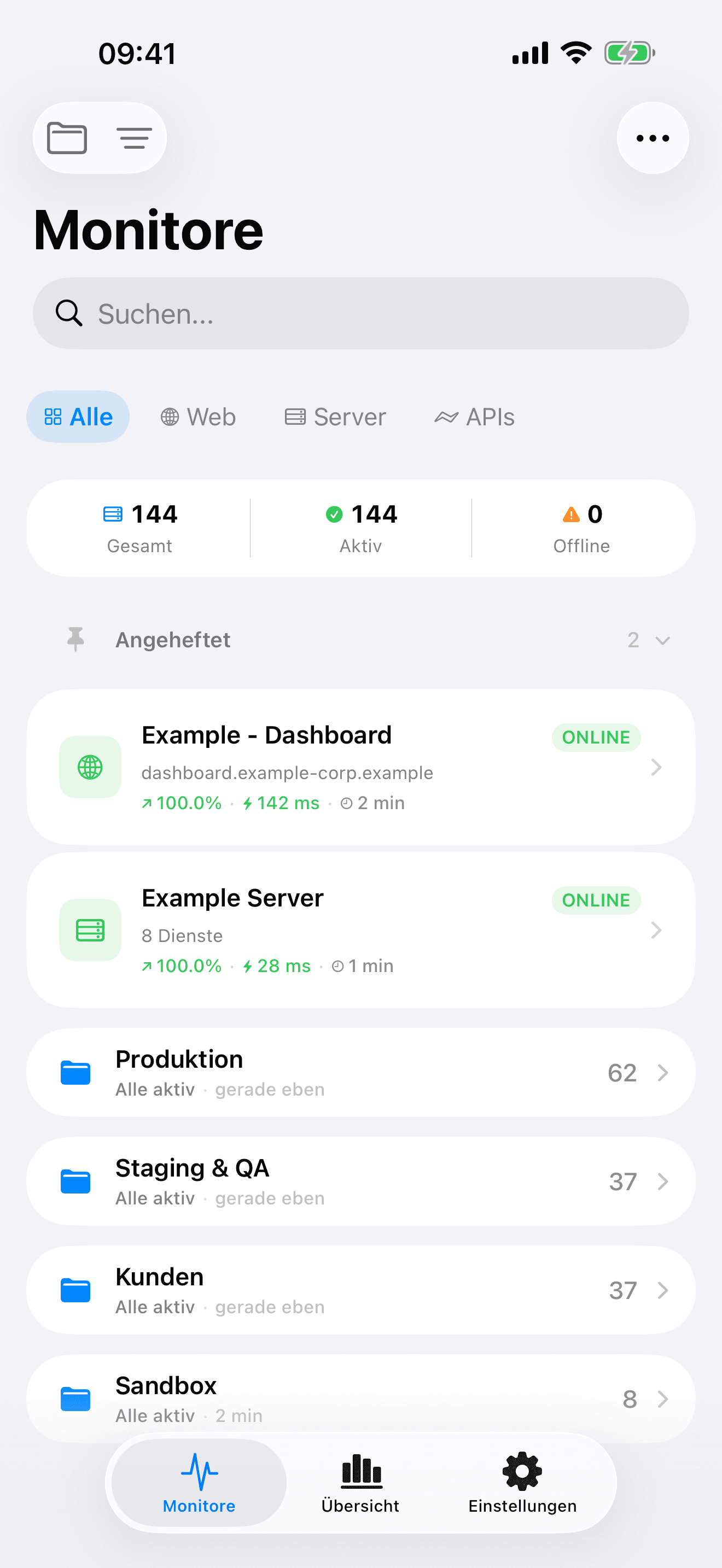 Überwachen und steuern Sie Ihre Infrastruktur 3