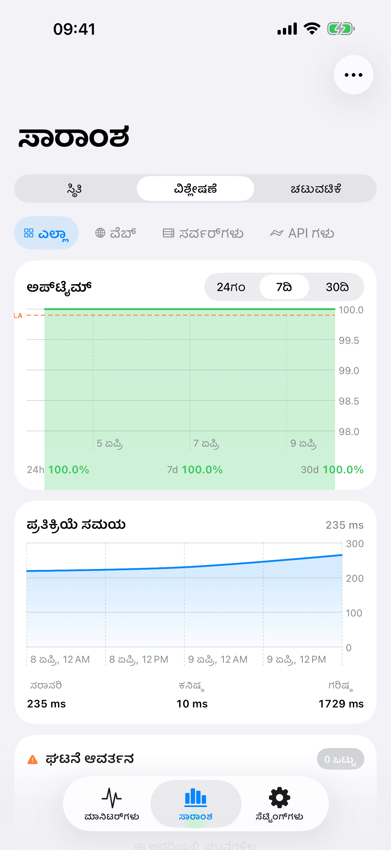 ನಿಮ್ಮ ಮೂಲಸೌಕರ್ಯವನ್ನು ಮಾನಿಟರ್ ಮಾಡಿ ಮತ್ತು ನಿಯಂತ್ರಿಸಿ 8