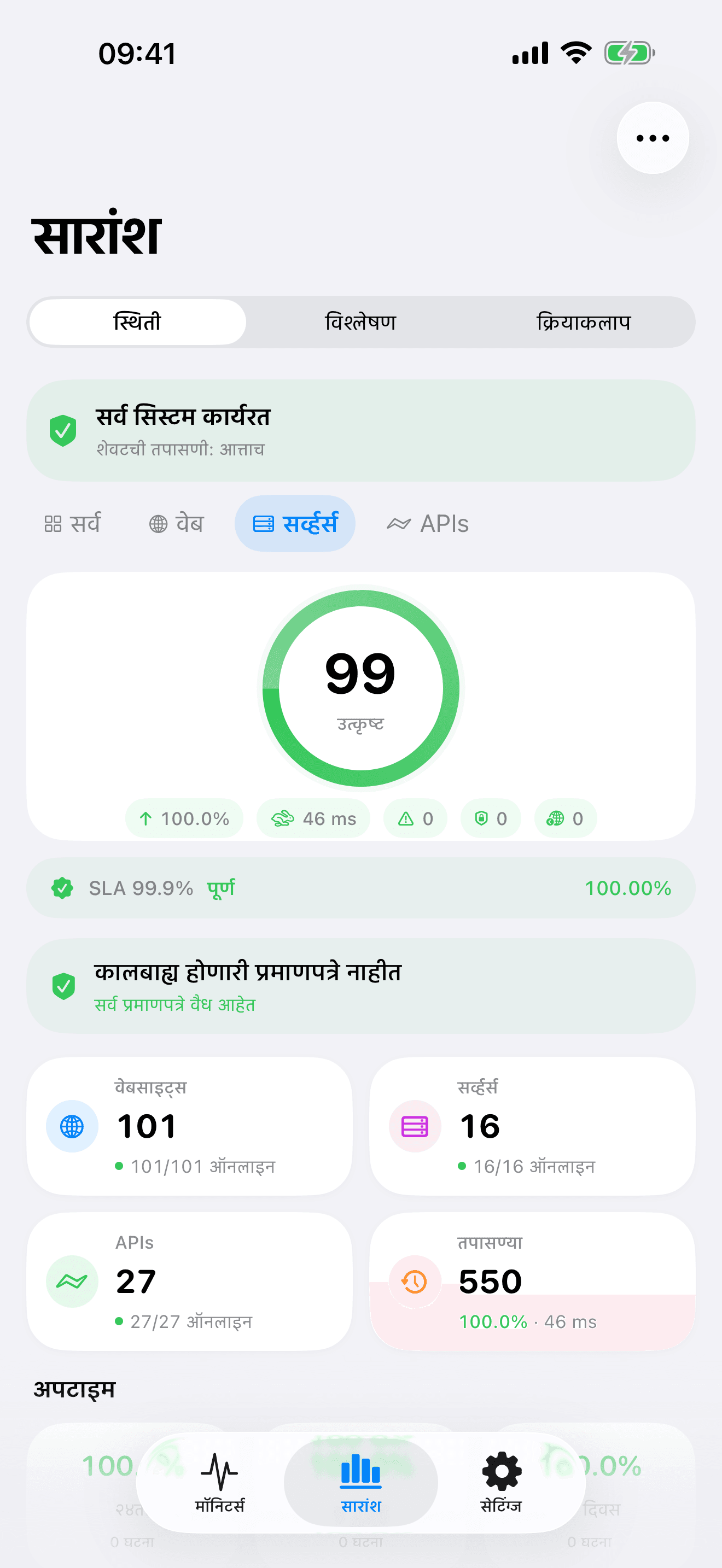 तुमची इन्फ्रास्ट्रक्चर मॉनिटर आणि नियंत्रित करा 7