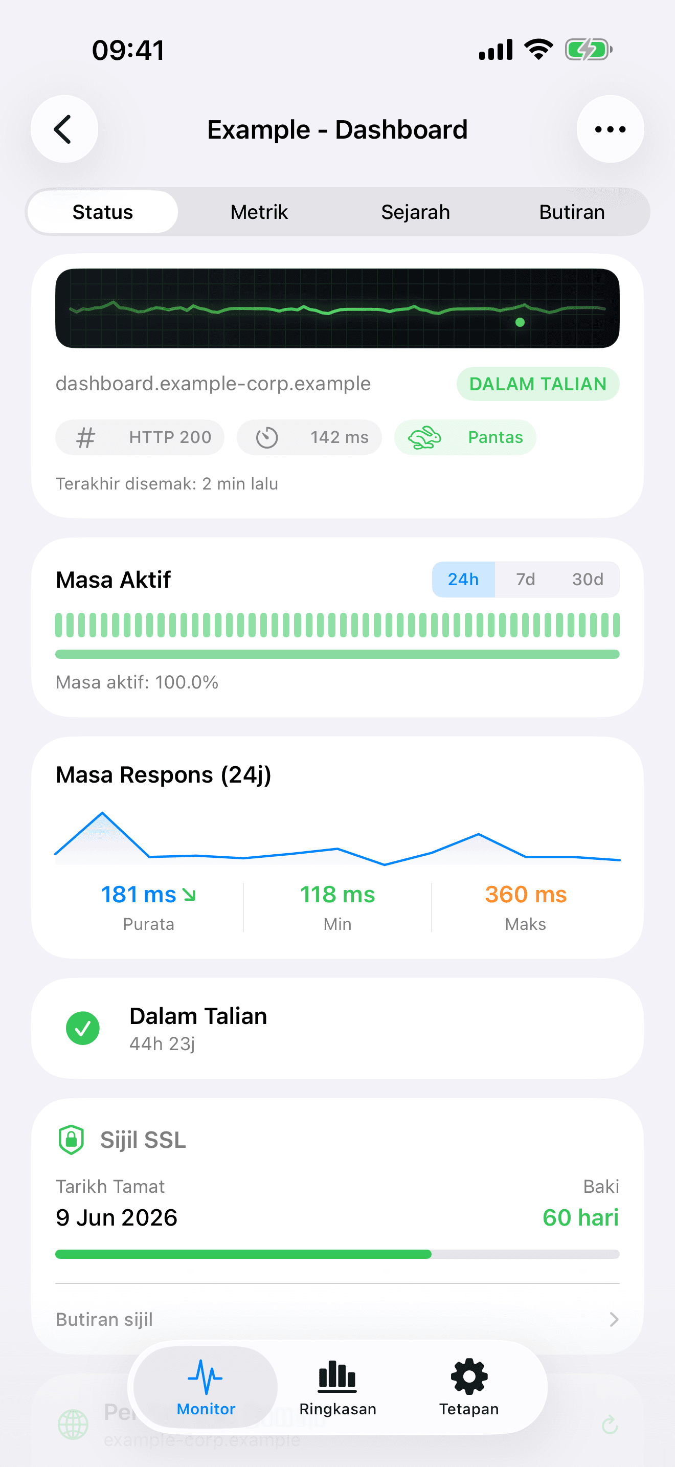 Pantau dan kawal infrastruktur anda 2
