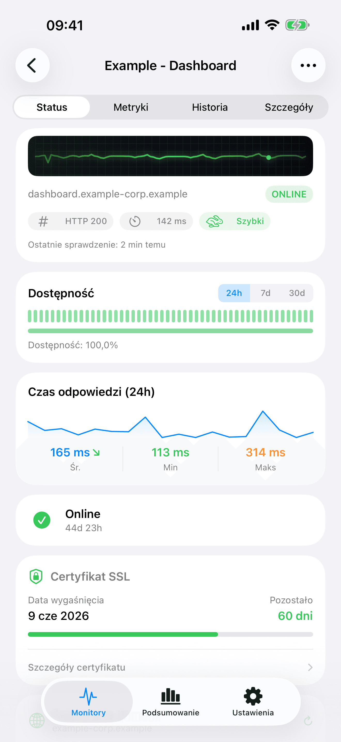 Monitoruj i kontroluj swoją infrastrukturę 2