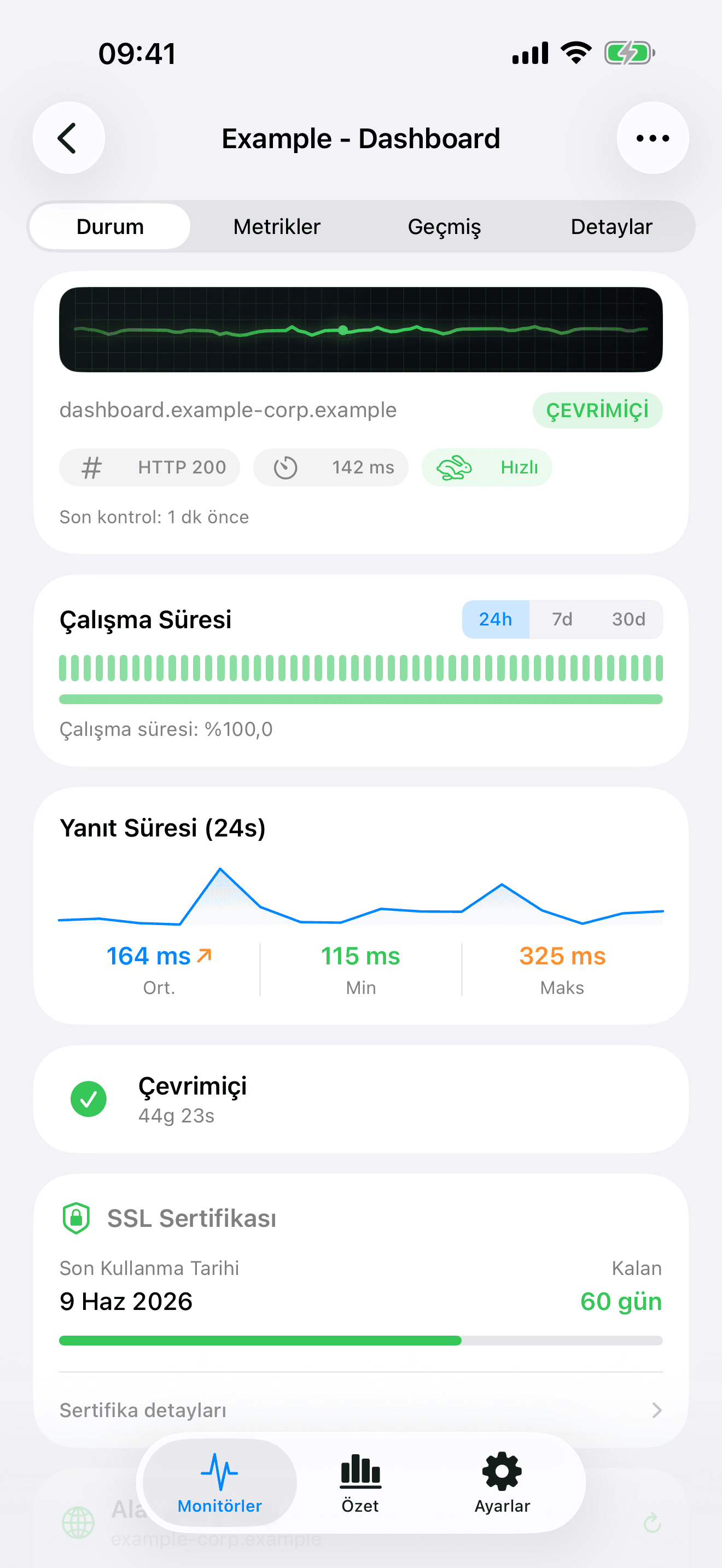 Altyapınızı izleyin ve kontrol edin 2
